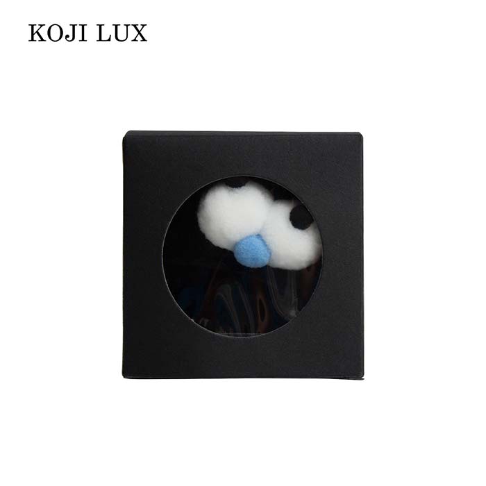 Big-eyed powder puff (black)