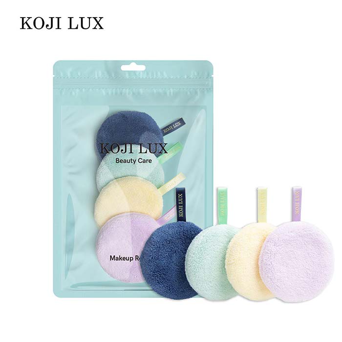 Colourful remover pads set (4 pieces)