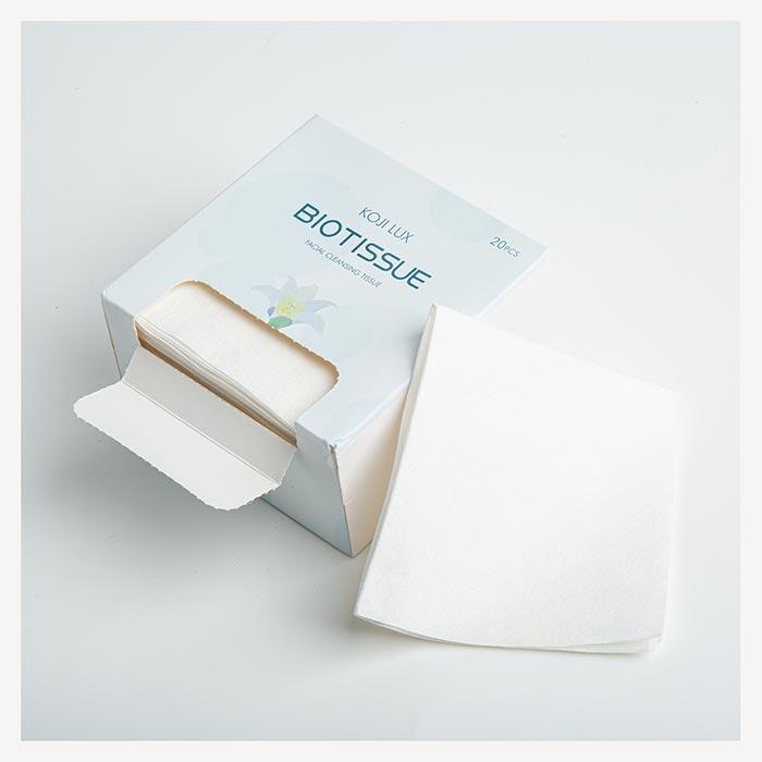 Facial cleansing tissue