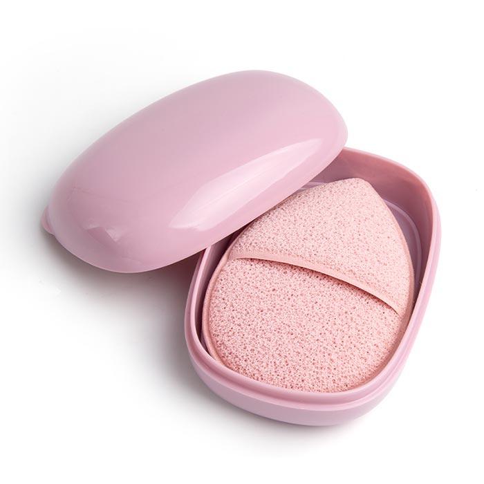 Pink facial sponge (free soap box)