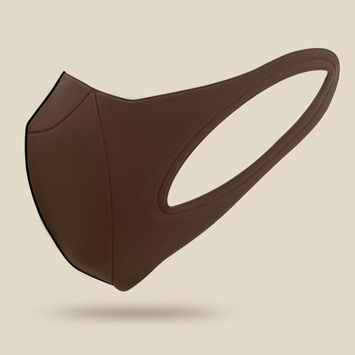 Recyclable mask (brown)