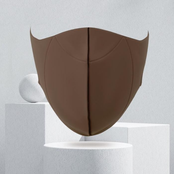 Recyclable mask (brown)