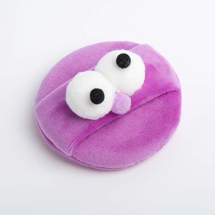 Big-eyed powder puff (purple)